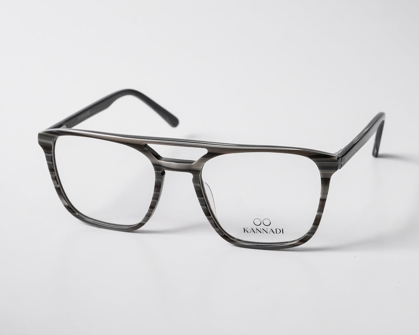 Double Bridge Square Optical Glasses