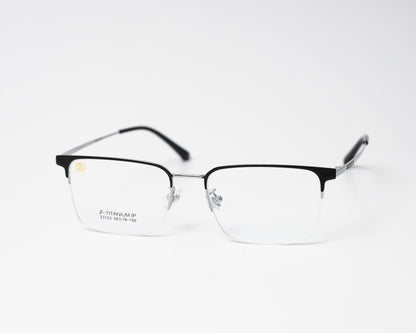 Half Rim Titanium Optical Frame