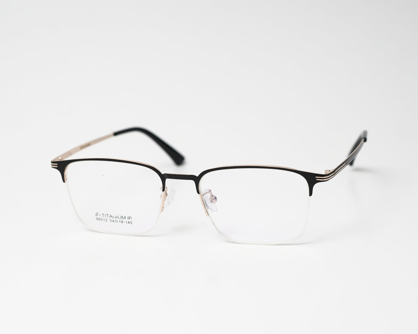 Half Rim Titanium Optical Frame 86012