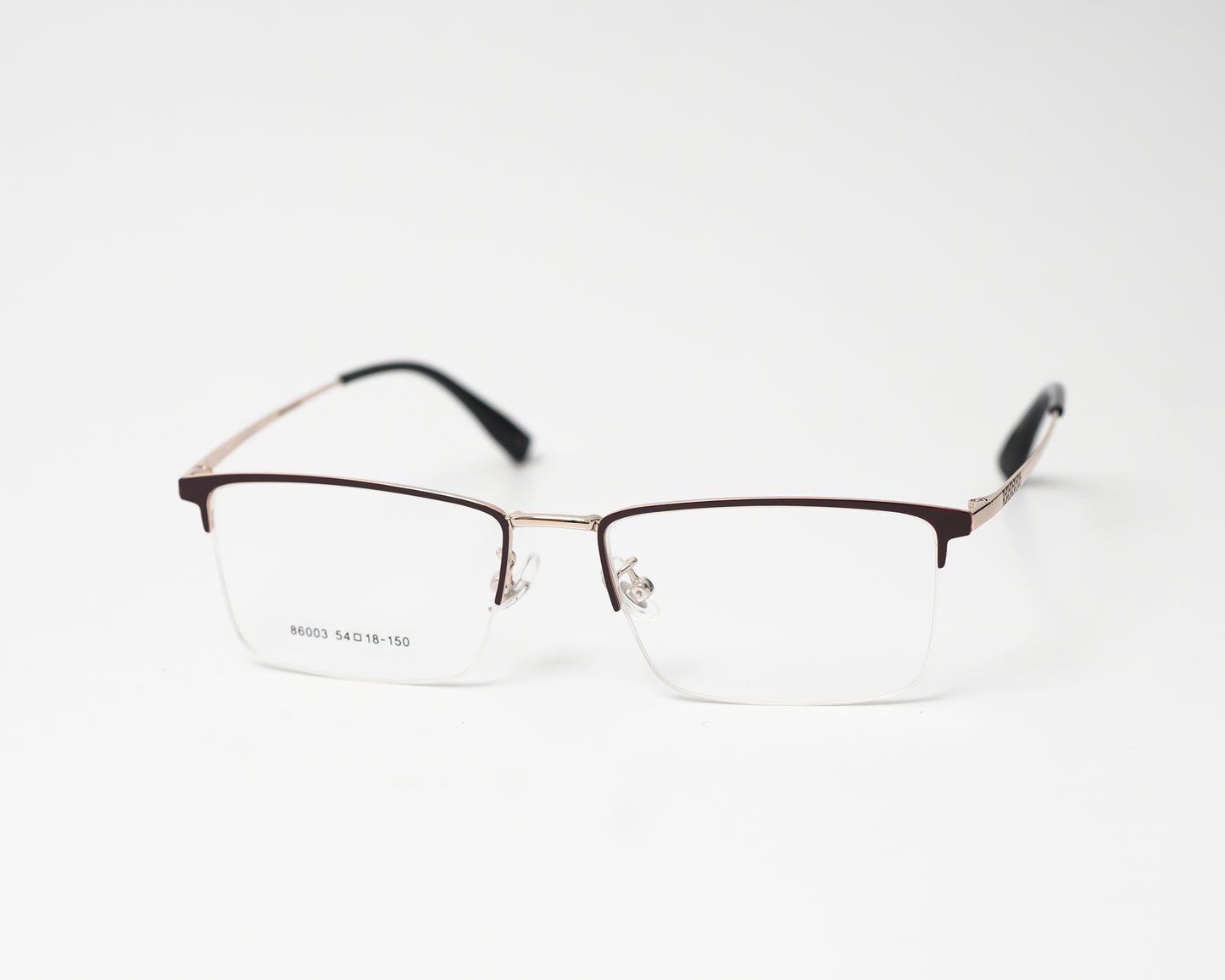 Half Rim Titanium Optical Frame 86003